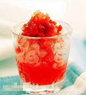 番茄柠檬冰沙