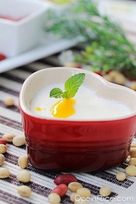 豆浆布丁