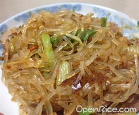 杂菜炒红薯粉 