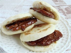 烧饼里脊