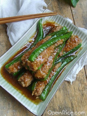 煎酿辣椒