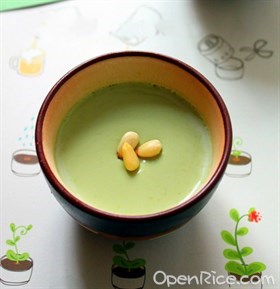 抹茶豆乳布丁