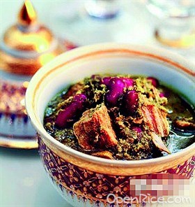 阿拉伯式羊肉菜花饭