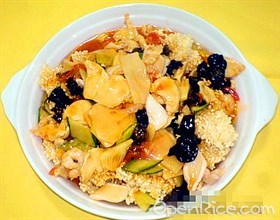 平菇锅巴