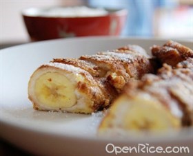 香蕉土司卷