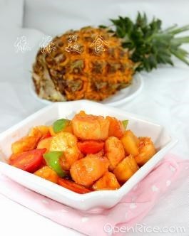 菠萝咕噜日本豆腐