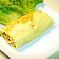 鸡肉蔬菜千层蛋卷