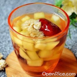 菊花水果茶