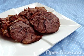 电饭锅无水酱牛肉