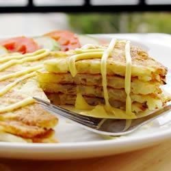 土豆煎饼早餐