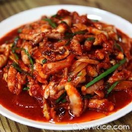 辣炒章鱼