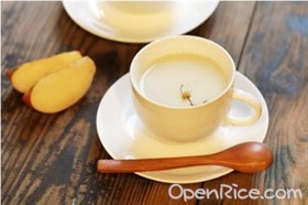 豆浆甘菊茶