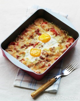 番茄焗蛋