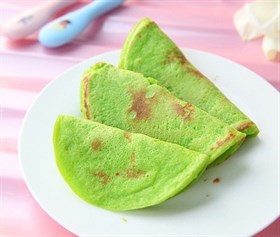 青菜小煎饼