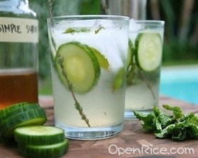 黄瓜薄荷汽酒