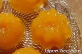 美味橘子果冻