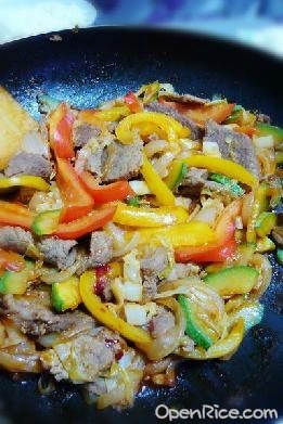 韩式杂烩烤牛肉