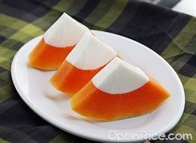 木瓜奶冻