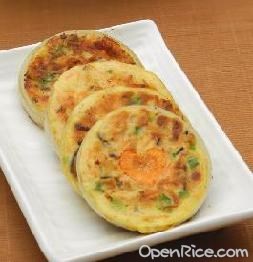 鸡蛋牛奶蔬菜饼