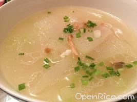 沙虫冬瓜汤