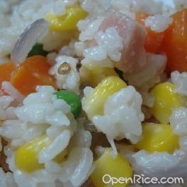 香浓牛奶炒饭