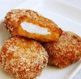 酸奶南瓜饼