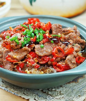 牛肉粉丝煲
