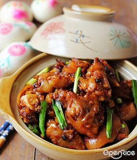 回锅香辣猪蹄
