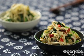 素拌银芽三丝