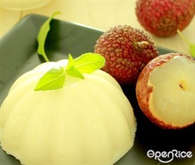 荔枝香槟冻