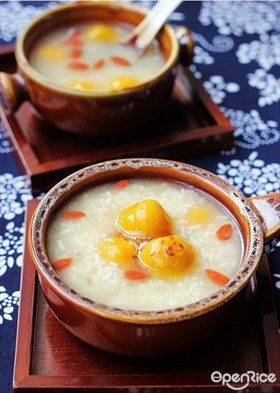 酒酿南瓜豆沙圆