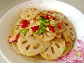 凉拌藕片