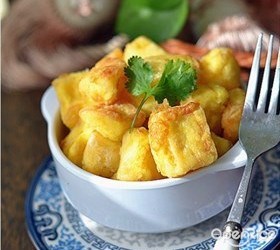 脆皮蛋豆腐