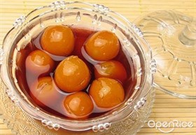 红酒煮金橘