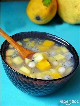冰糖水果藕丸羹