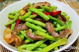 豇豆炒腊肉
