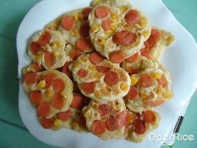 玉米火腿鸡蛋饼