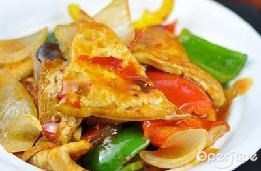 川味素炒豆腐