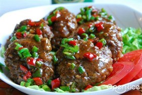 啤酒牛肉饼