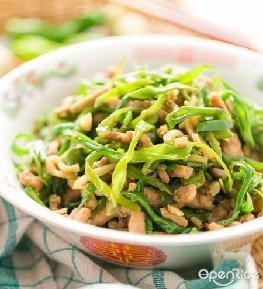 青椒榨菜肉丝