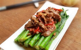 牛肉芥蓝