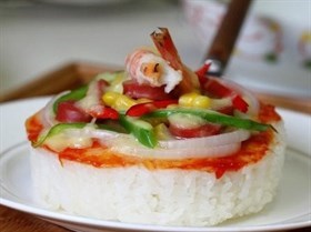 中式披萨