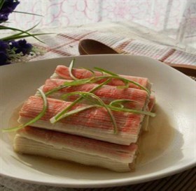 家常蟹肉卷
