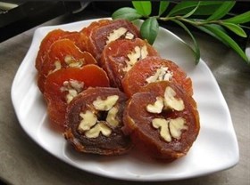 柿饼核桃糖