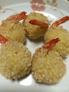 黄金土豆虾球