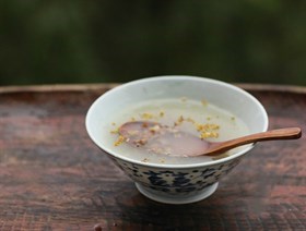 桂花栗子羹