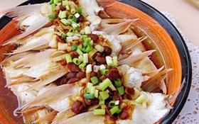 黄豆酱蒸鱼腩