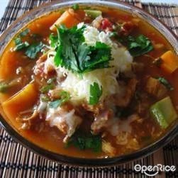香辣火鸡汤