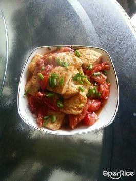 西红柿煎豆腐
