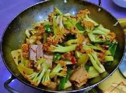 干锅菜花